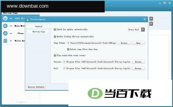Aiseesoft Blu-ray Copy(蓝光光盘复制工具) 软件截图