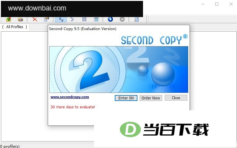 Second Copy(�ļ������Զ����ݹ���) ������ͼ
