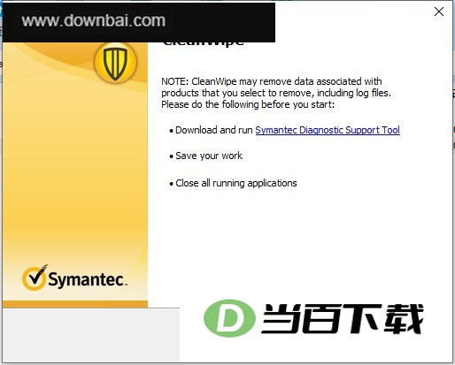 CleanWipe(Symantecж�ع���) ������ͼ