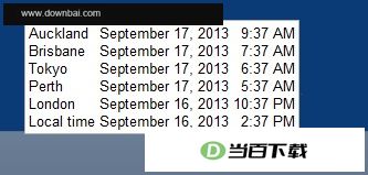Anuko World Clock(����ʱ�Ӳ��) ������ͼ