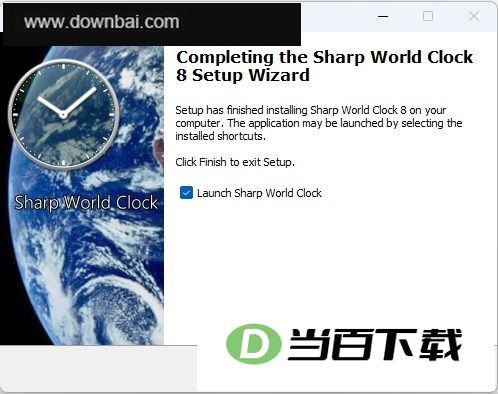 Sharp World Clock(世界时钟软件) 软件截图