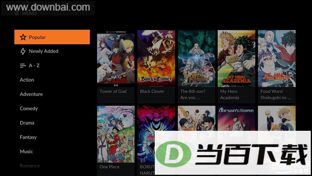 Crunchyroll app��ͼ2